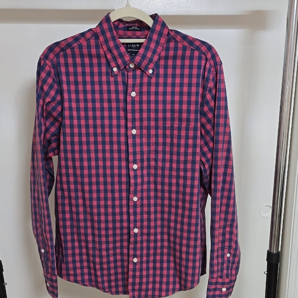 J. Crew Slim Untucked Button Down Shirt
